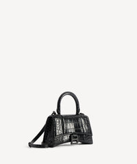 Hourglass Handbag XS - Black