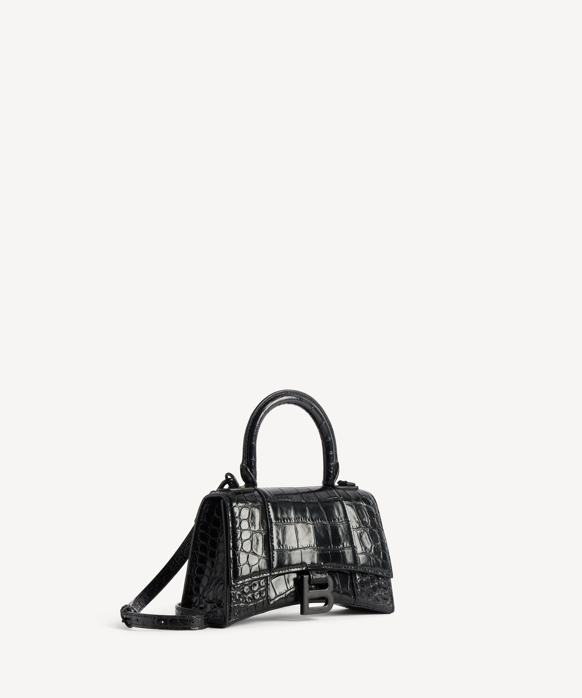 Hourglass Handbag XS - Black