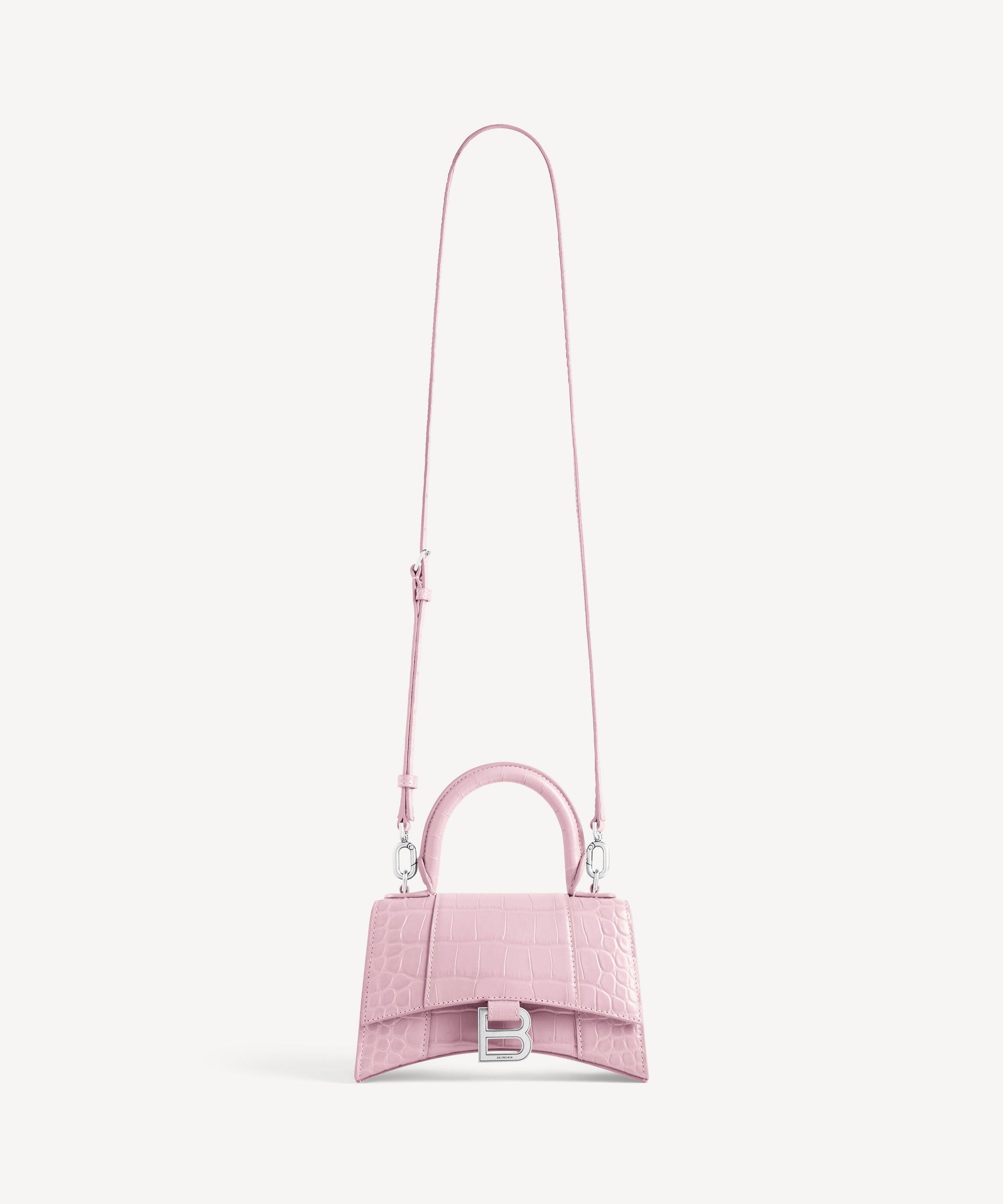 Hourglass Handbag XS - Powder Pink