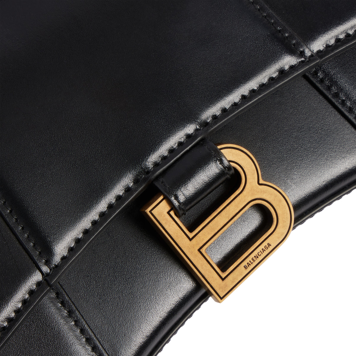 Hourglass XS Handbag - Black
