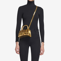 Hourglass XS Handbag - Gold