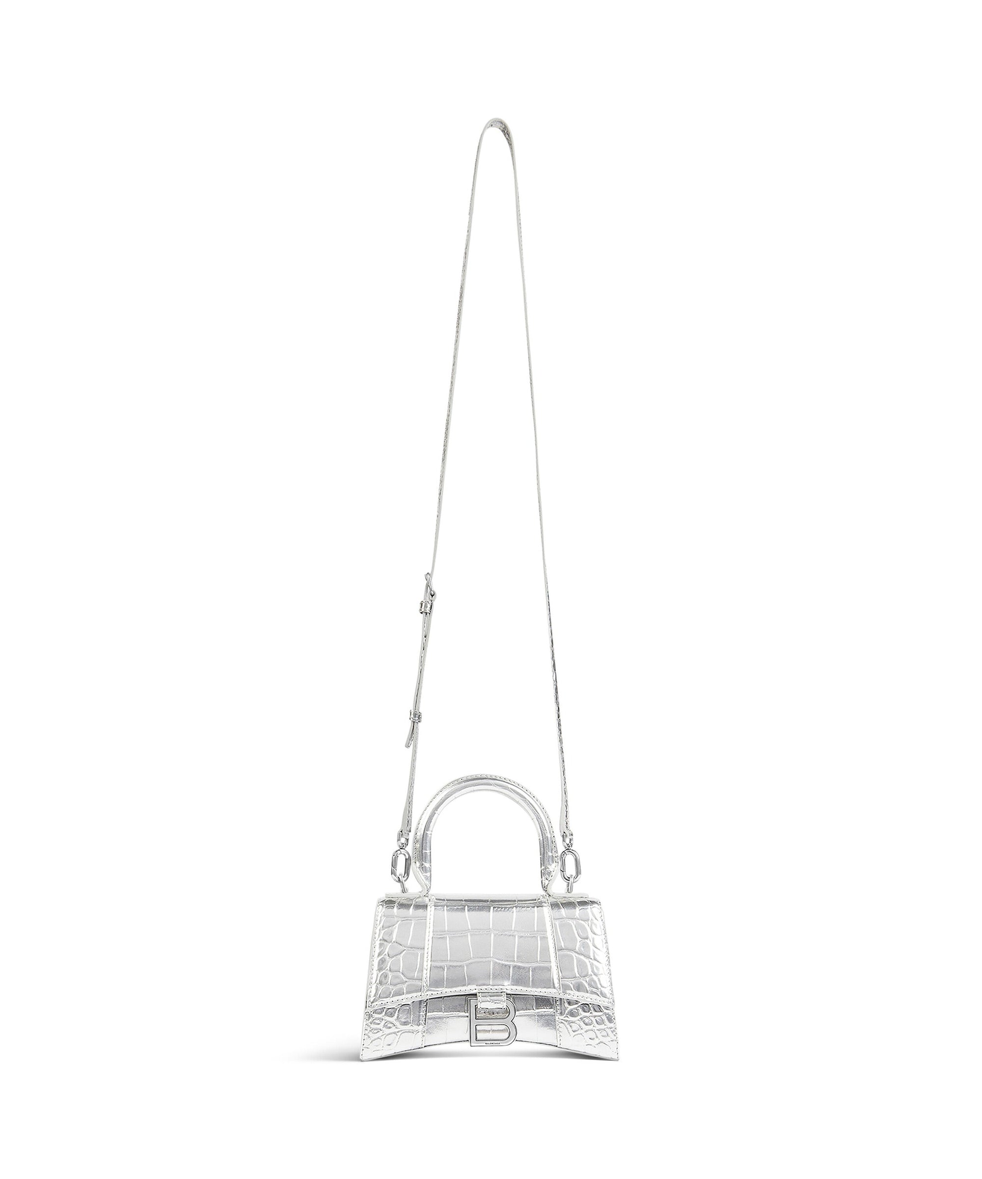 Hourglass Handbag XS - Silver