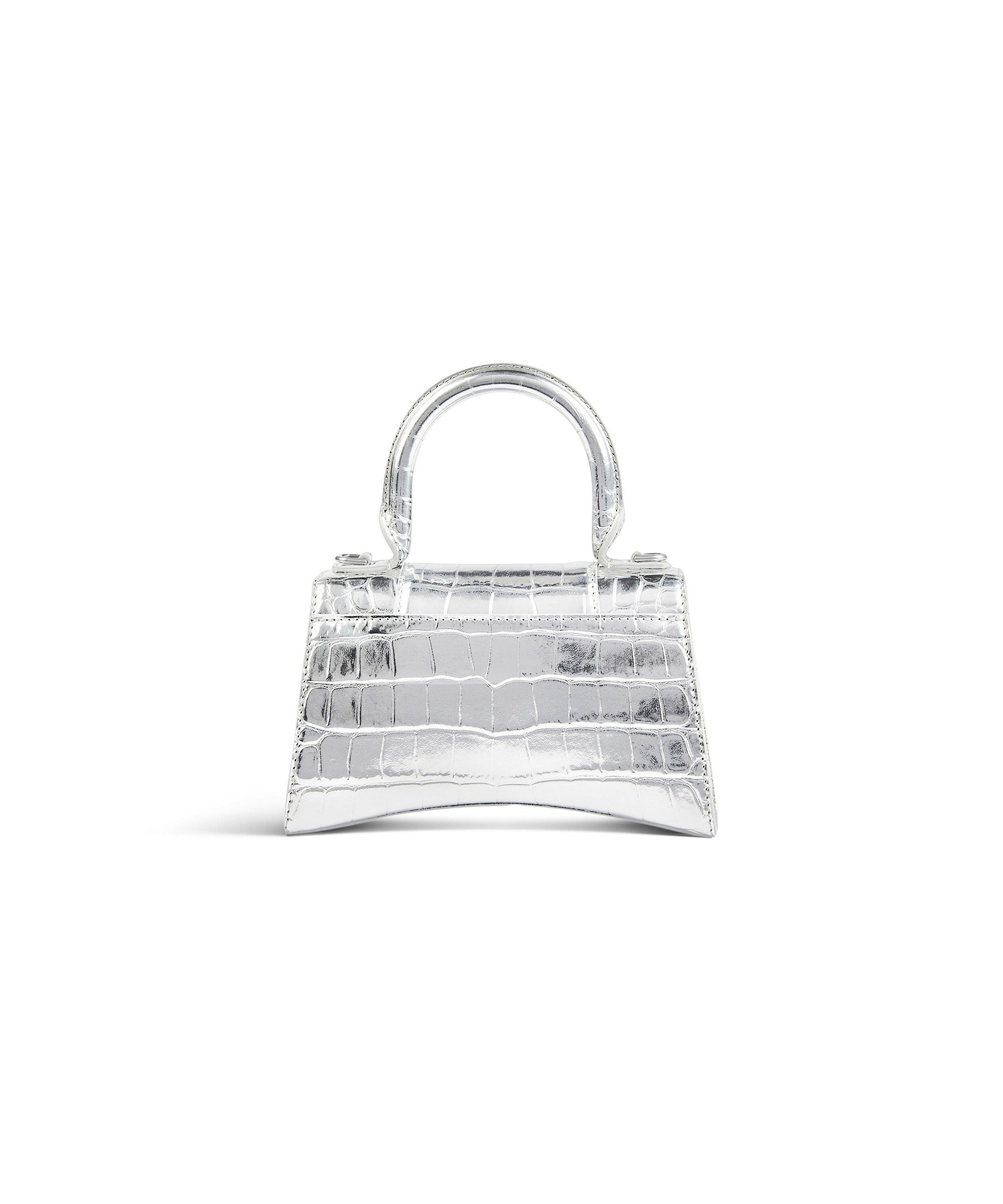 Hourglass Handbag XS - Silver