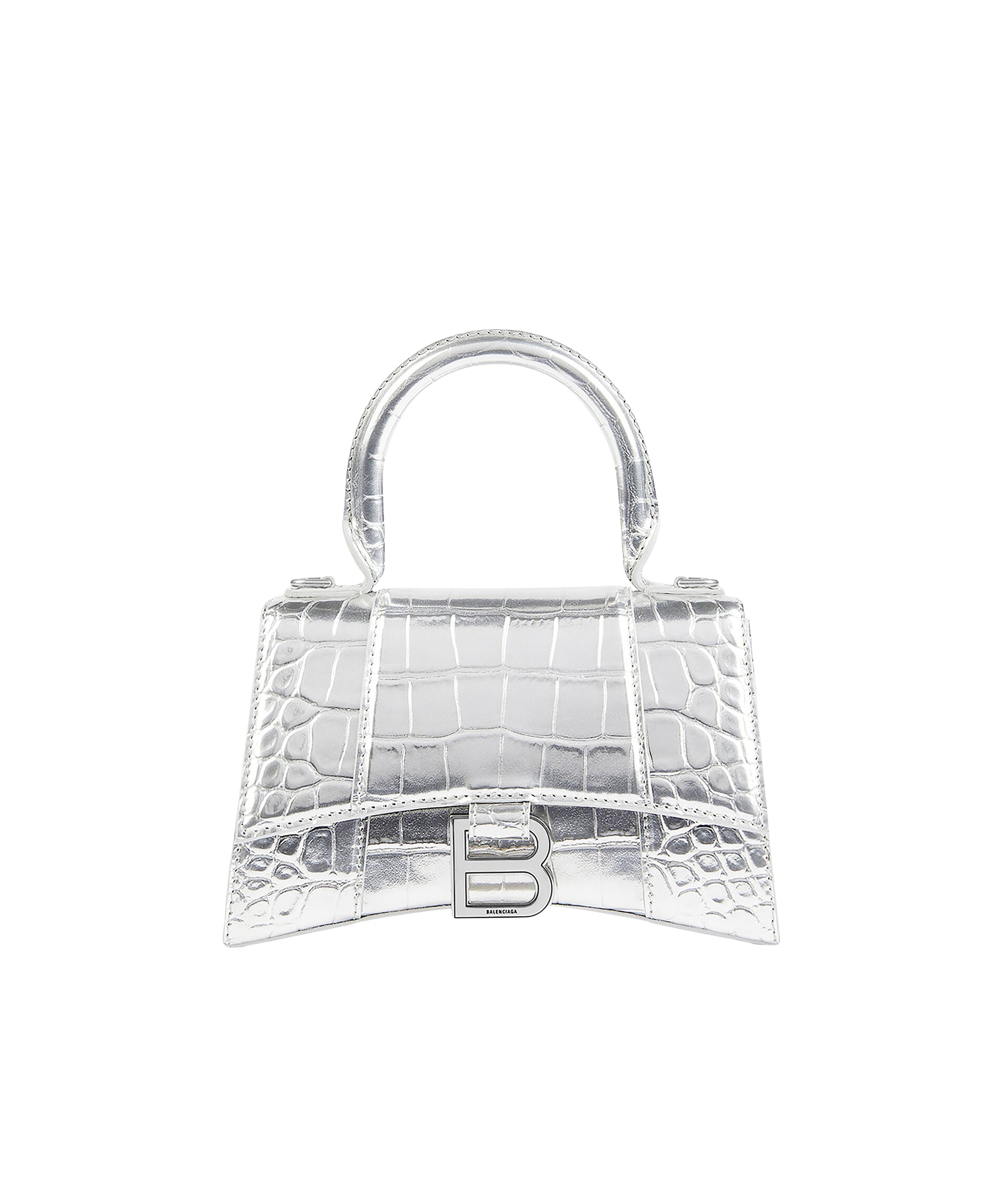 Hourglass Handbag XS - Silver