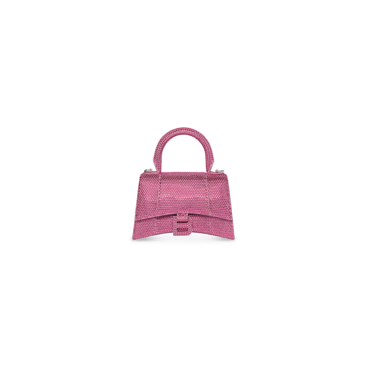 Hourglass XS Handbag With Rhinestones - Taffy Rose