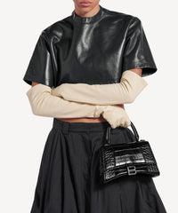HOURGLASS / Hourglass Handbag Small - Black