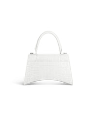 Hourglass Handbag Small - White