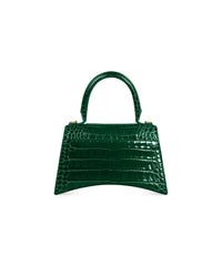Hourglass Handbag Small - Forest Green