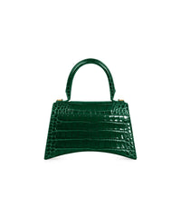 Hourglass Handbag Small - Forest Green