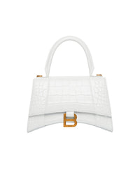 Hourglass Small Handbag - Optic White