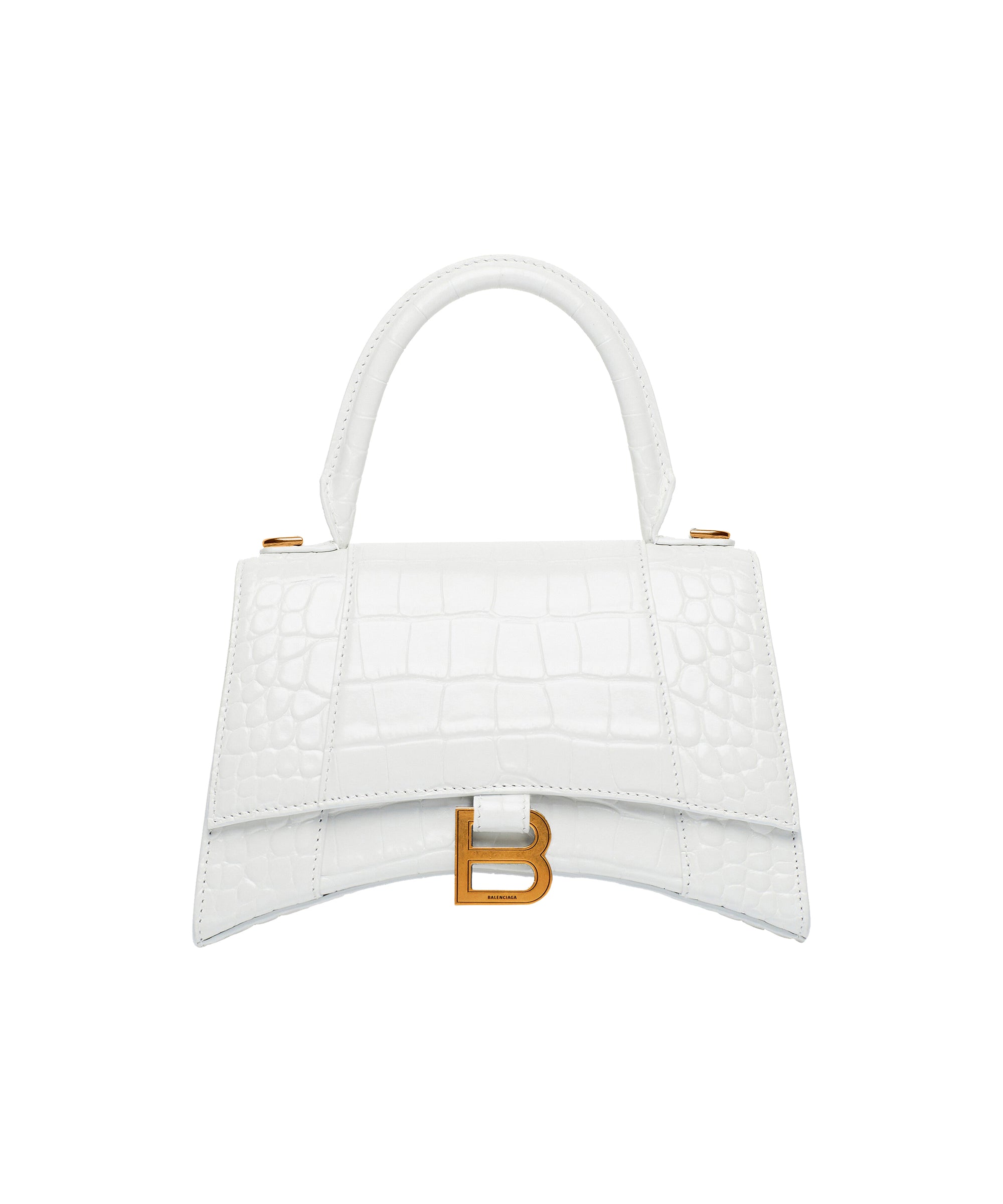 Hourglass Small Handbag - Optic White