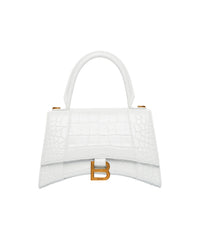Hourglass Small Handbag - Optic White