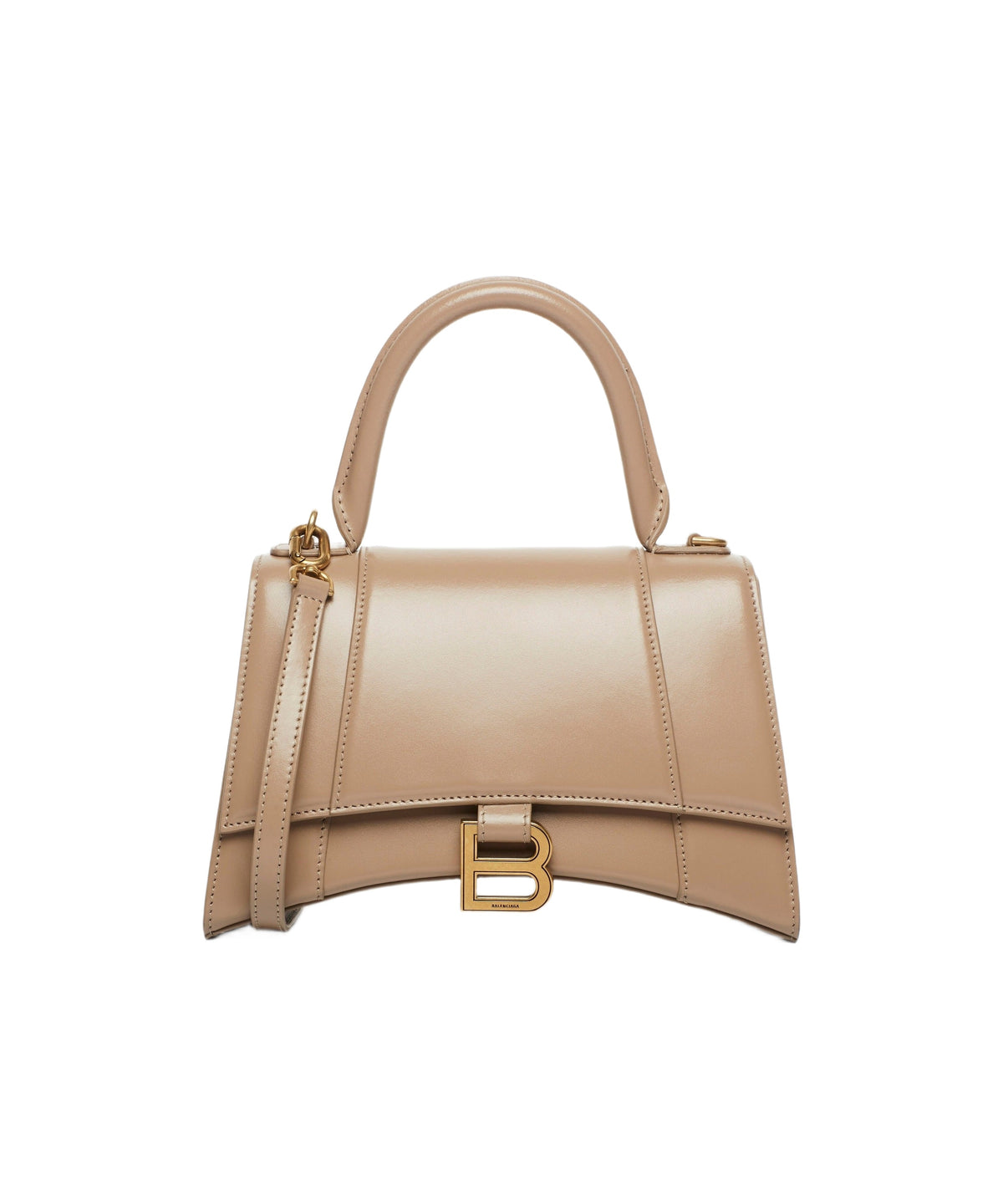 HOURGLASS / Hourglass Small Handbag - Sand