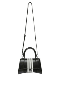 Balenciaga x Adidas Hourglass Box black & white Small Handbag - Black & White