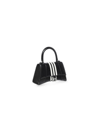 Balenciaga x Adidas Hourglass Box black & white Small Handbag - Black & White