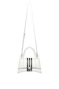 Balenciaga x Adidas Hourglass Box optic white & black Small Handbag - Optic White & Black