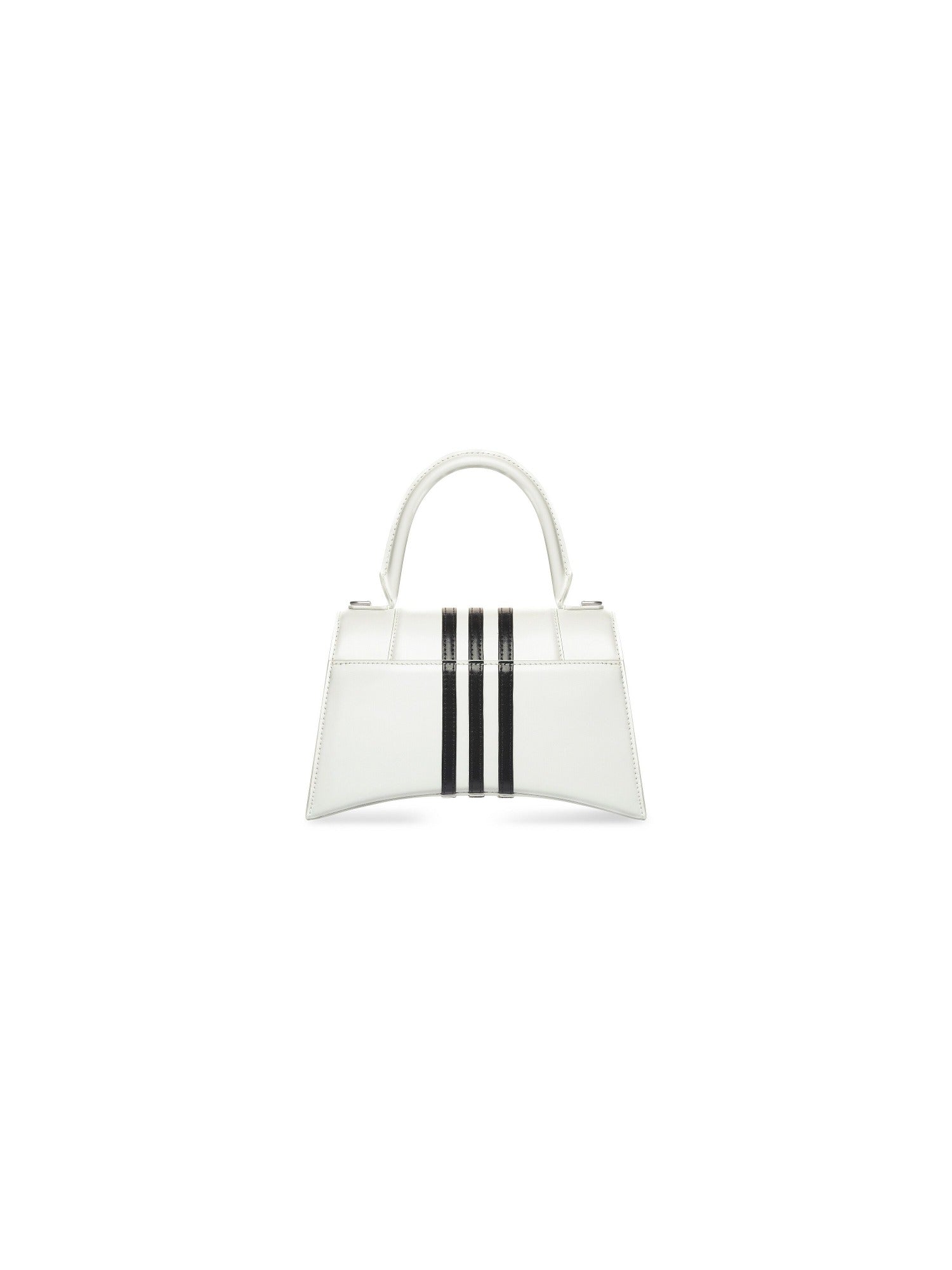 Balenciaga x Adidas Hourglass Box optic white & black Small Handbag - Optic White & Black