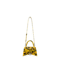 Hourglass Small Handbag Box With Tape - Yellow & Black