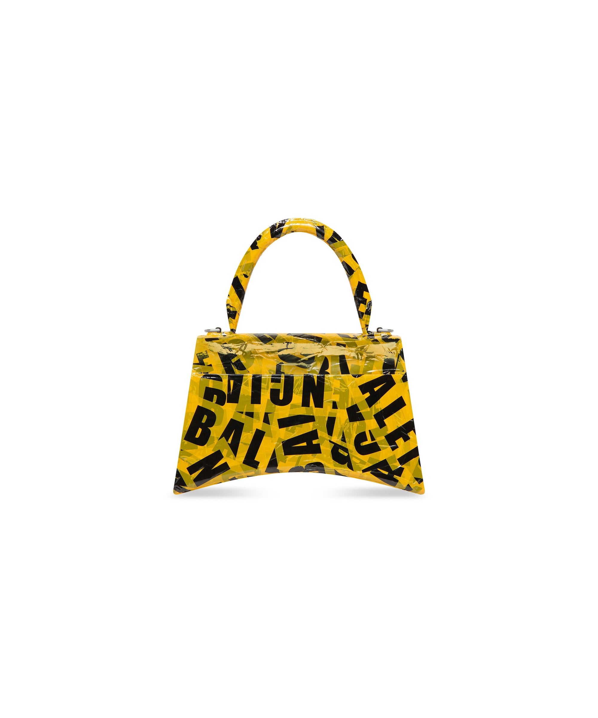 Hourglass Small Handbag Box With Tape - Yellow & Black