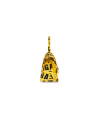Hourglass Small Handbag Box With Tape - Yellow & Black