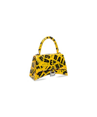 Hourglass Small Handbag Box With Tape - Yellow & Black