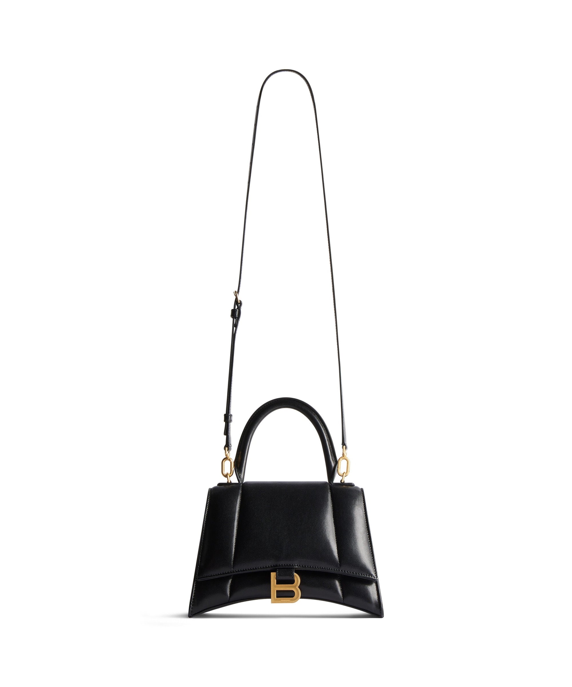 Hourglass Small Handbag - Black