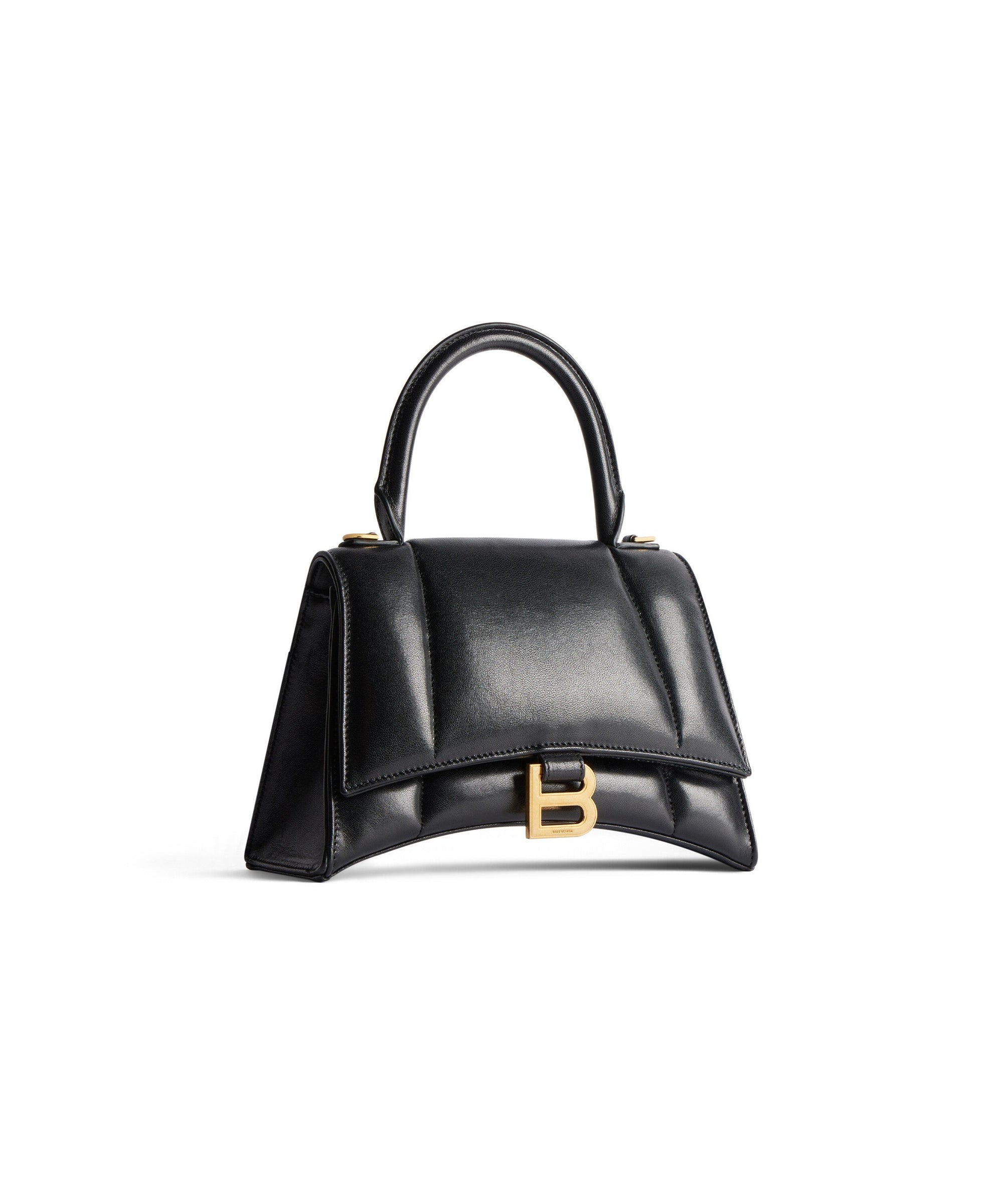 Hourglass Small Handbag - Black