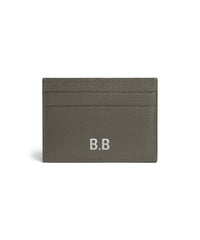 Cash Card Holder - Khaki & White
