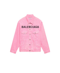 Front Logo Jacket - Vintage Pink