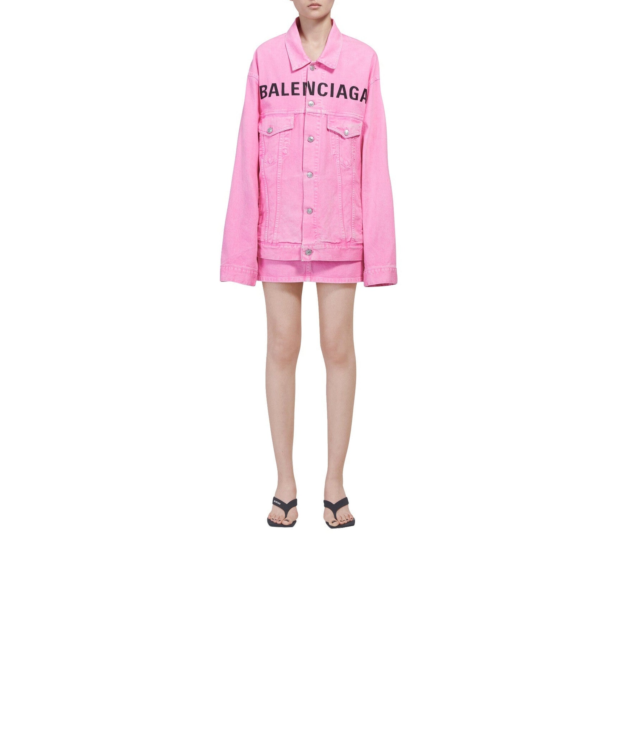 Front Logo Jacket - Vintage Pink