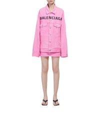 Front Logo Jacket - Vintage Pink