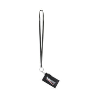 Cash Card Case On Keyring - Black