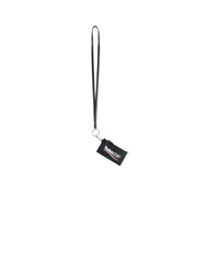 Cash Card Case On Keyring - Black
