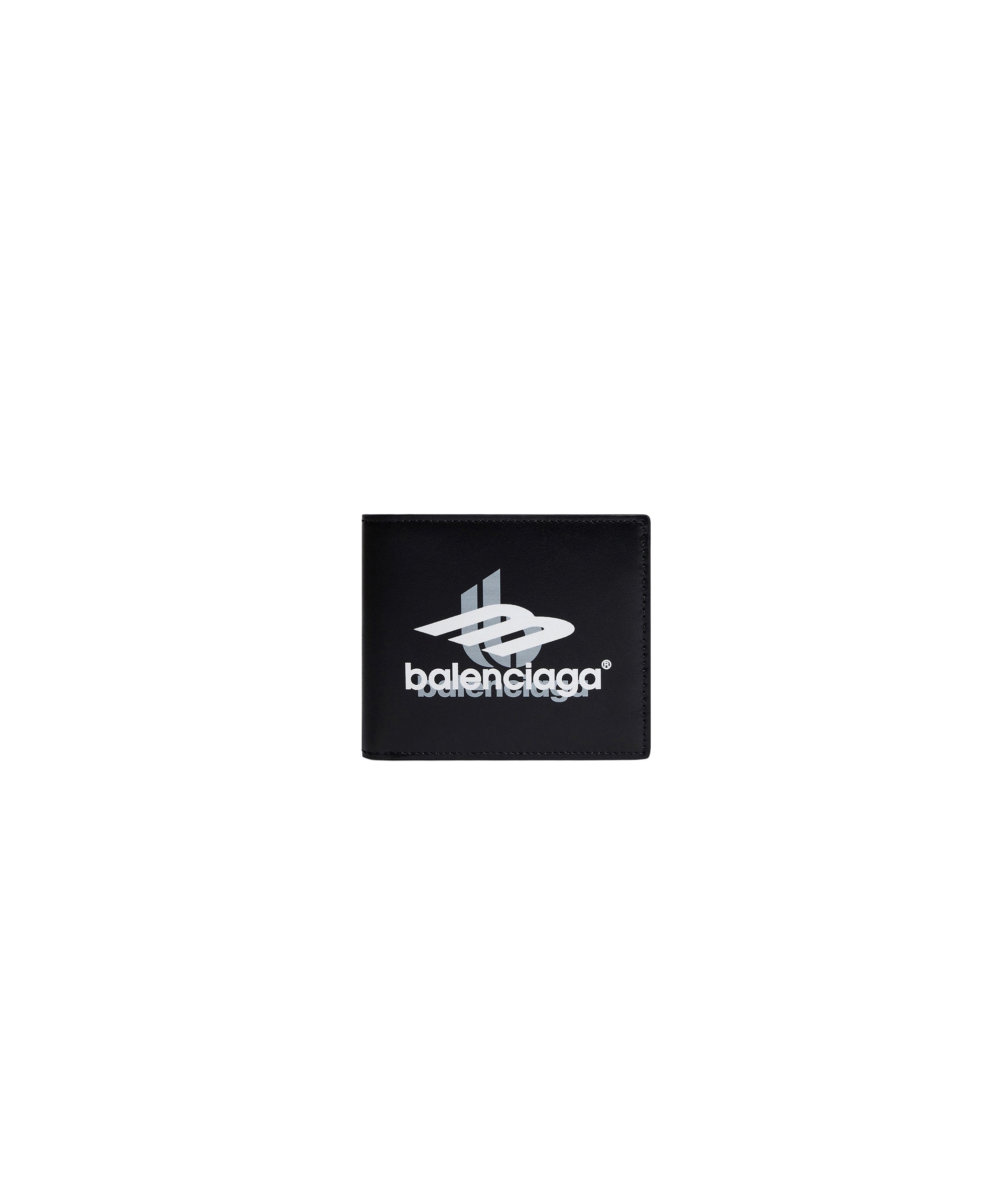 Cash Square Folded Wallet Box - Black & White