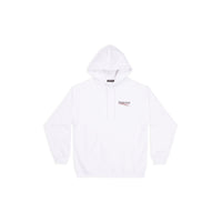 Political Campaign Hoodie Medium Fit - White
