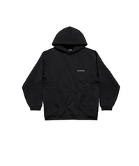 Balenciaga Back Hoodie - Black & White