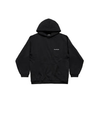 Balenciaga Back Hoodie - Black & White