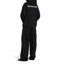 Balenciaga Back Hoodie - Black & White