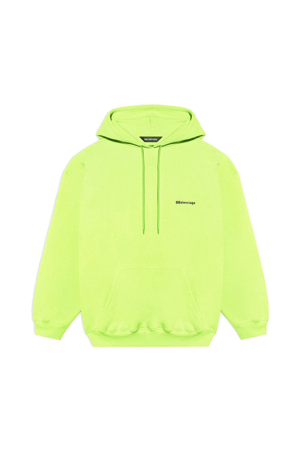 Fluo yellow & black Hoodie - Fluo Yellow & Black