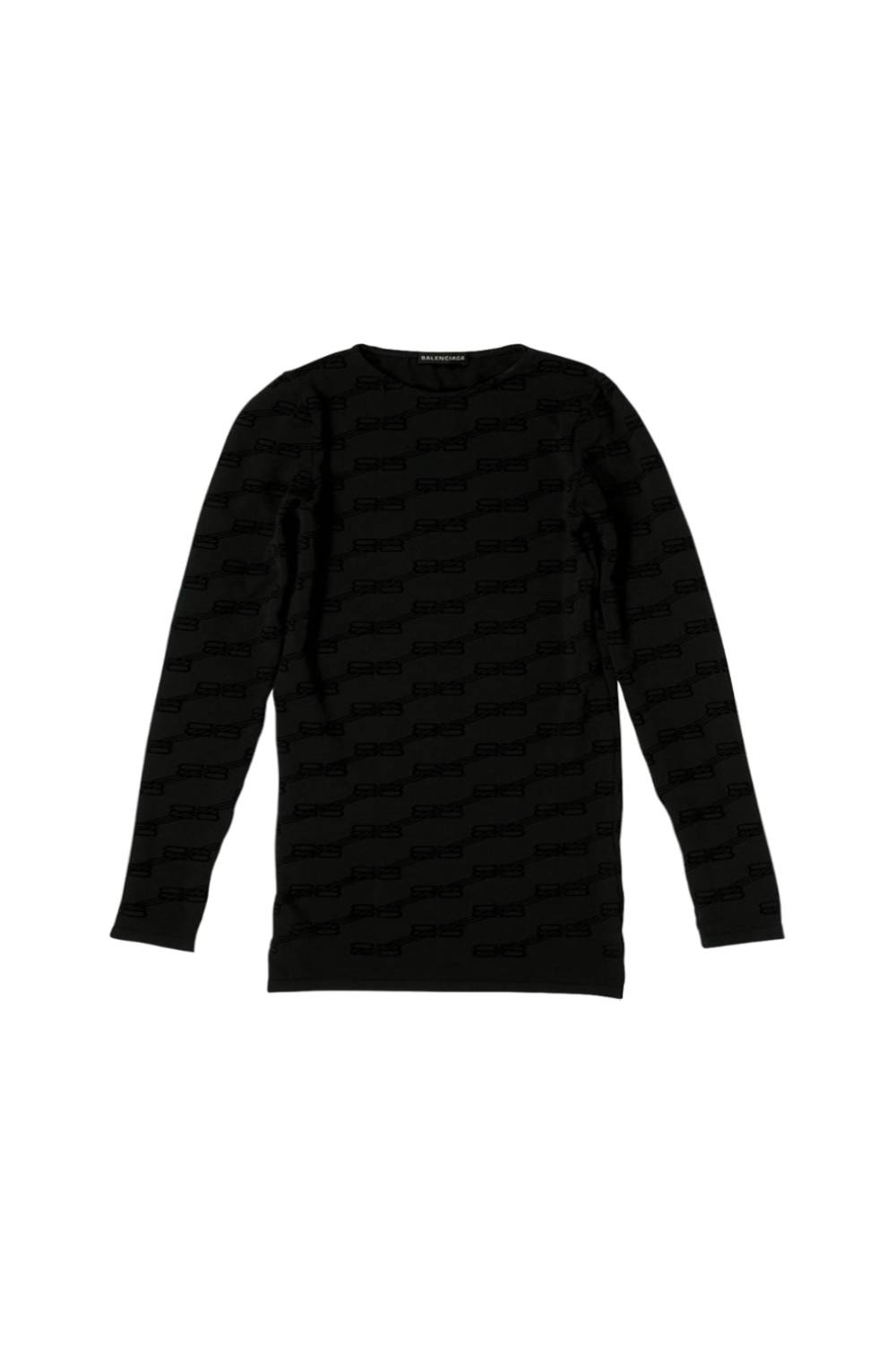 BB Monogram black Top - Black