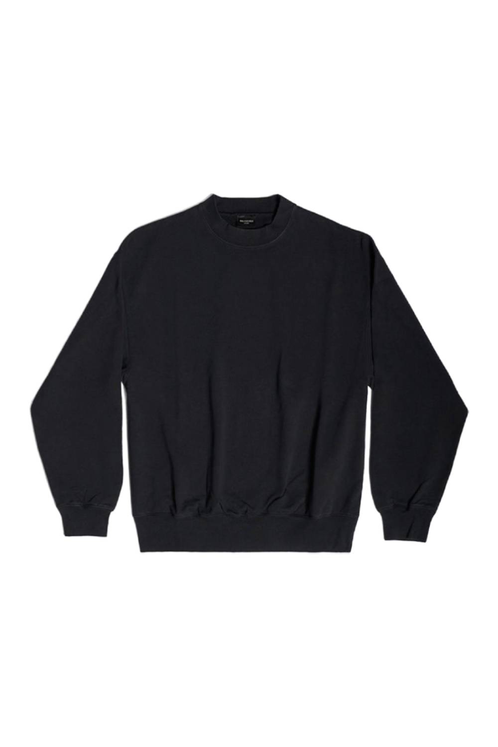 Balenciaga Back Hem black & cocoa Sweatshirt - Black & Cocoa
