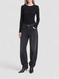 BB Monogram black Top - Black