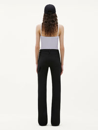 70's bootcut twill Pant - Black