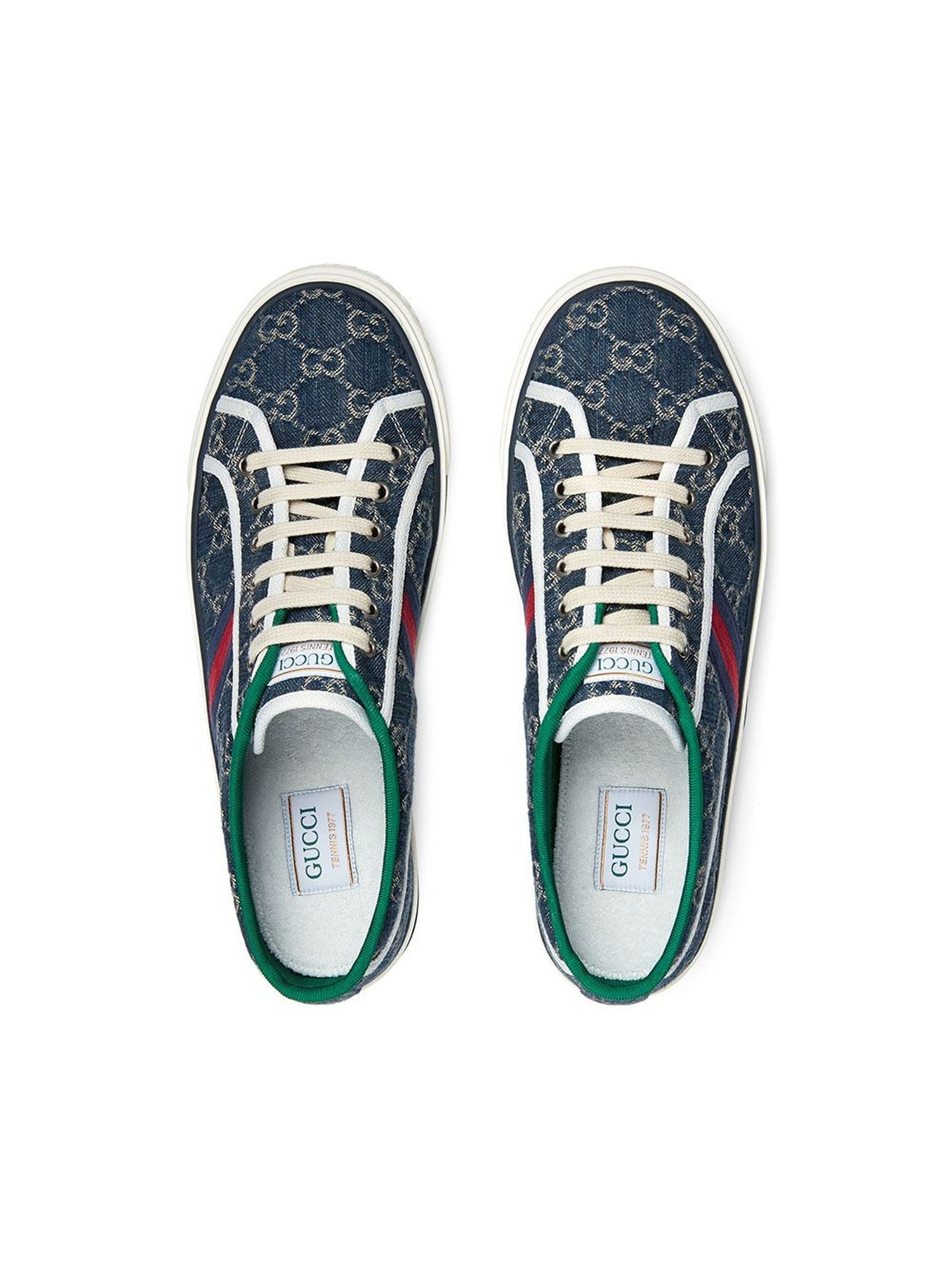 1977V Lup Denim GG blue tea & white Sneakers - Blue tea & White