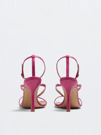 Stretch Strap hollyhock 90mm Sandals - Hollyhock