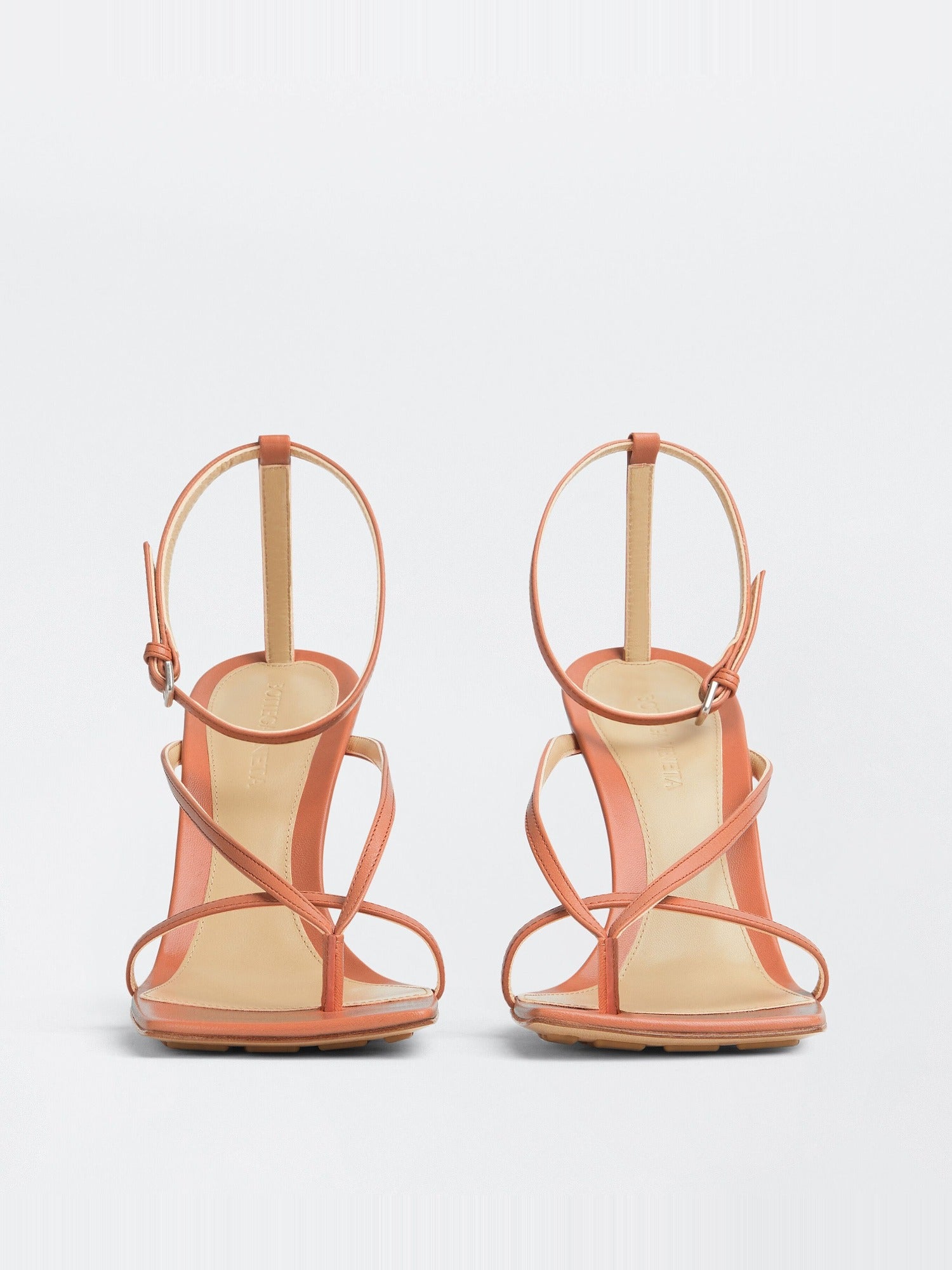 Stretch Strap papaya 90mm Sandals - Papaya