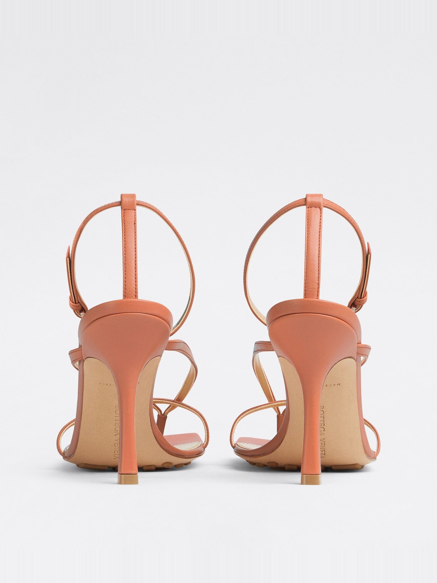 Stretch Strap papaya 90mm Sandals - Papaya