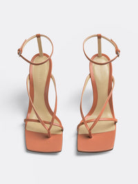 Stretch Strap papaya 90mm Sandals - Papaya