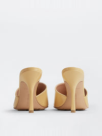 Stretch porridge 90mm Mules - Porridge