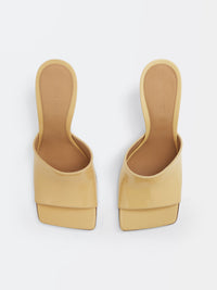 Stretch porridge 90mm Mules - Porridge